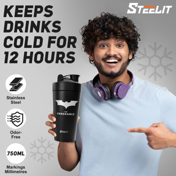 Batman Steel Shaker